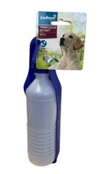 R Hunde Reisetrinkflasche 500 ml, blau