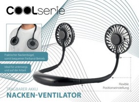 Ventilator Nacken-Ventilator tragbar